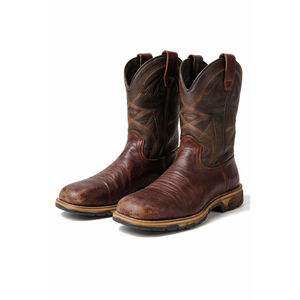 Irish Setter 83933 Men’s 13 D Waterproof Western Work Boots Brown Leather